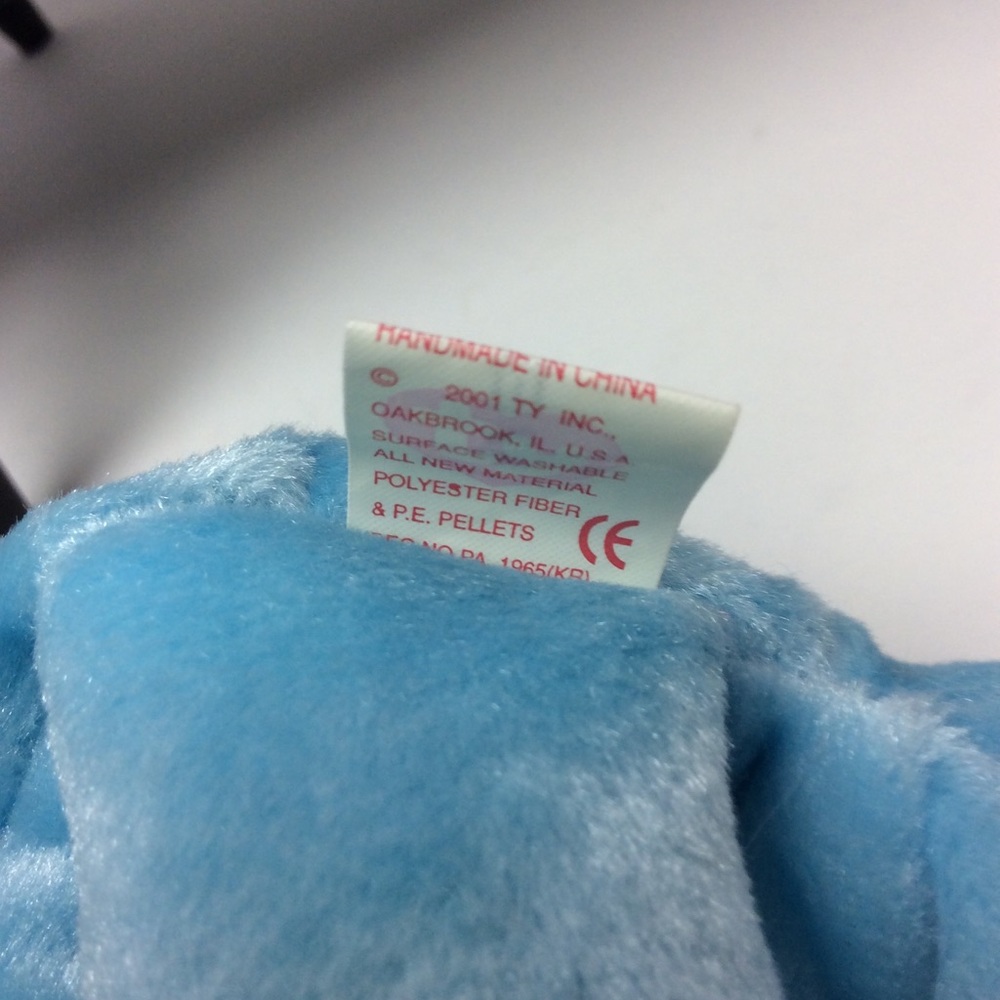 Ty Beanie Baby Retired Eggs II Bear 2001 - Picture 5 of 5